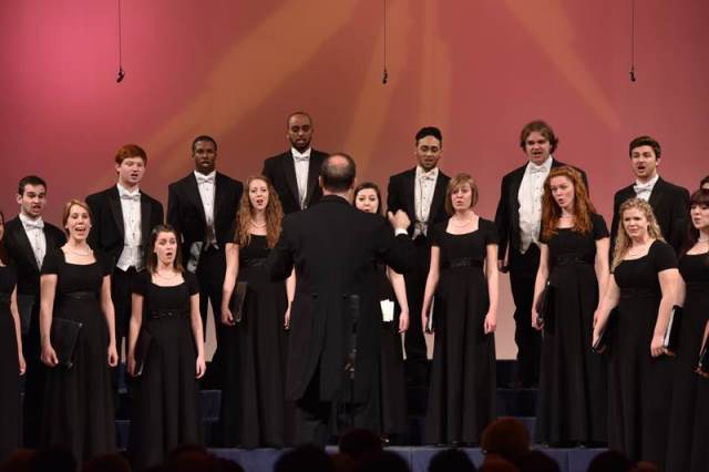 East Carolina University Chamber Singers, ZDA, prvi ameriški zbor na mariborskem tekmovanju Foto: Janez Eržen
