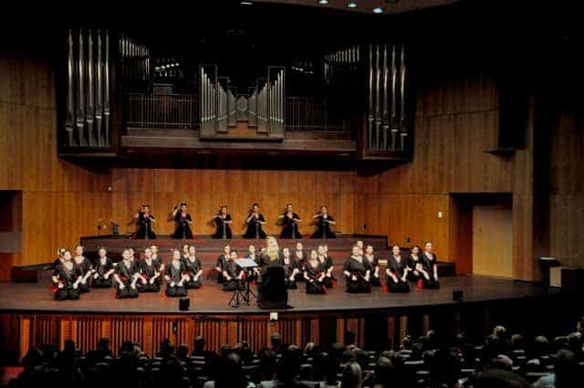 Koncert v dvorani Musaion v Pretorii